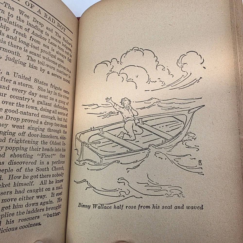 The Story of a Bad Boy Thomas Bailey Aldrich‎ Goldsmith Publishing 1930s